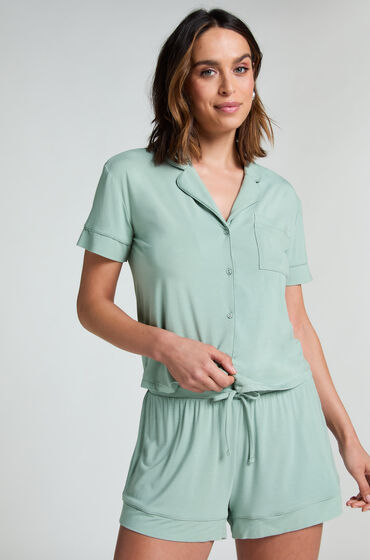 Hunkemöller Shorts i jersey Essential Grön