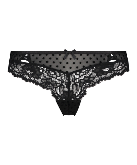 Irene brazilian-trosa, Svart