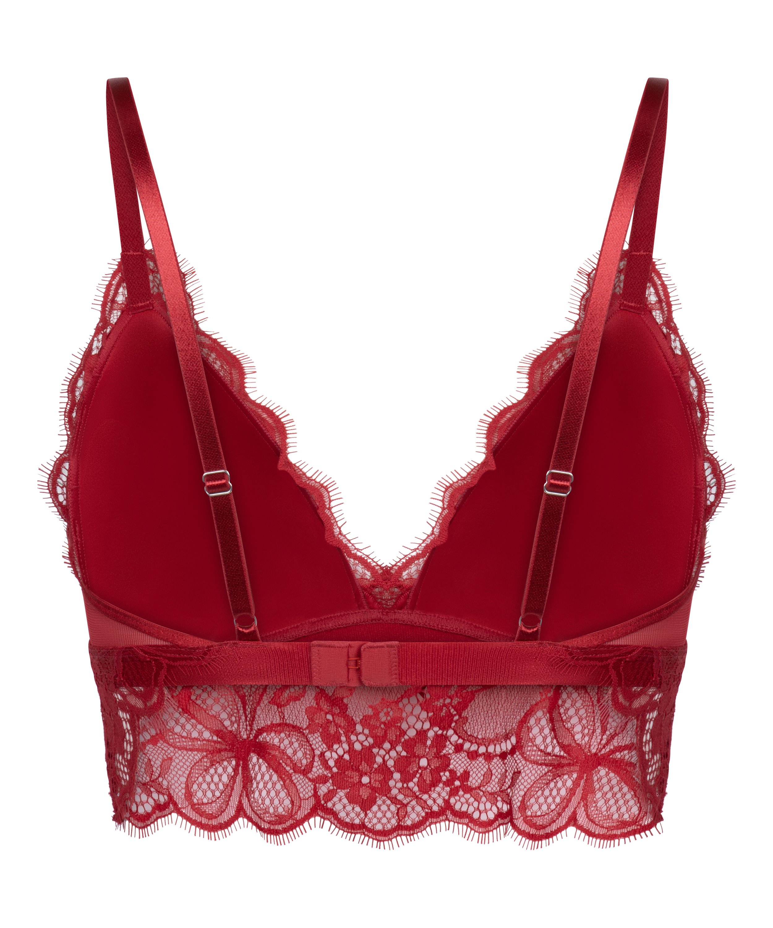 Marianna triangel-bralette, R&ouml;d, main