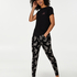 Pyjamasbyxor Loose Fit, Svart