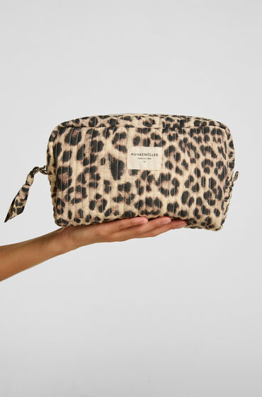 Sminkväska Stor Leopard
