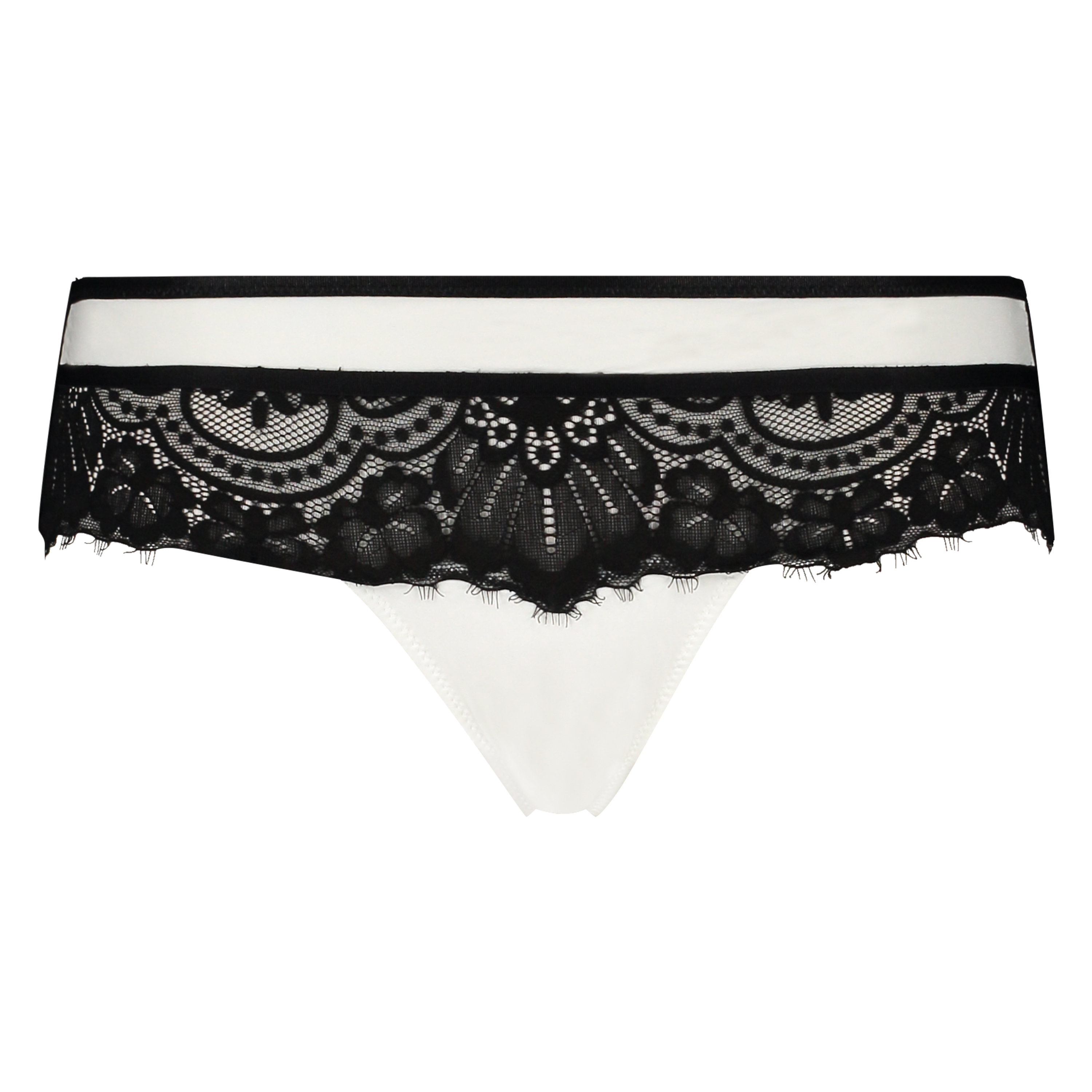 Boxerstringtrosa Minnie, Vit, main