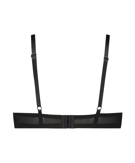 Bijou formpressad maximizer-bygel-bh, Svart