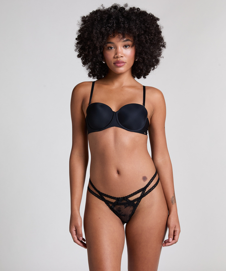 Irina stringtrosa, Svart