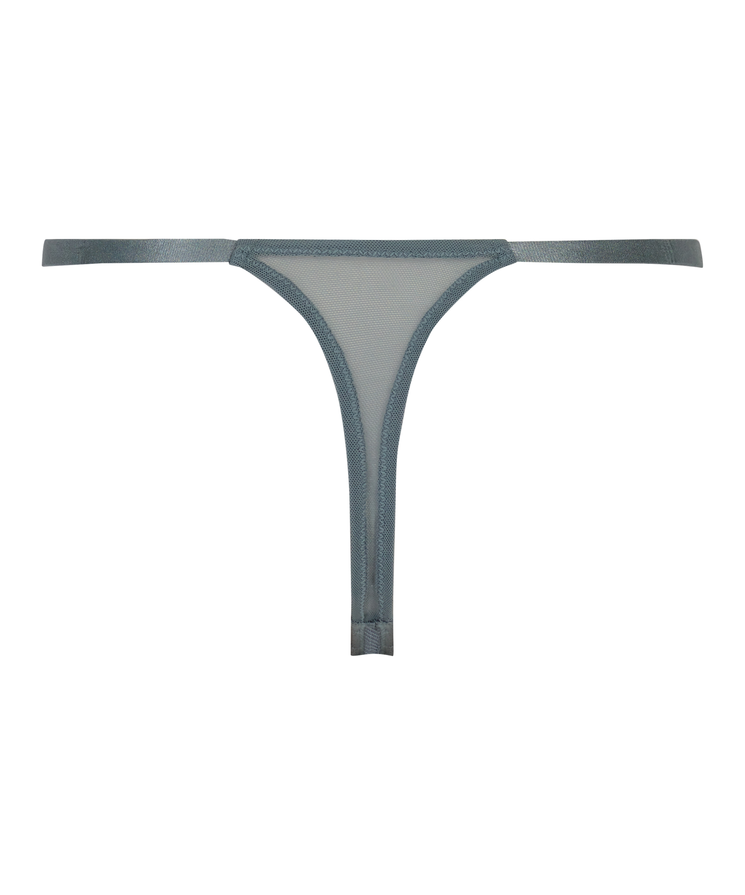 Högt skurna stringtrosor Corby, blå, main