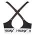 HKMX The Crop Logo sportbeh&aring; niv&aring; 1, Svart