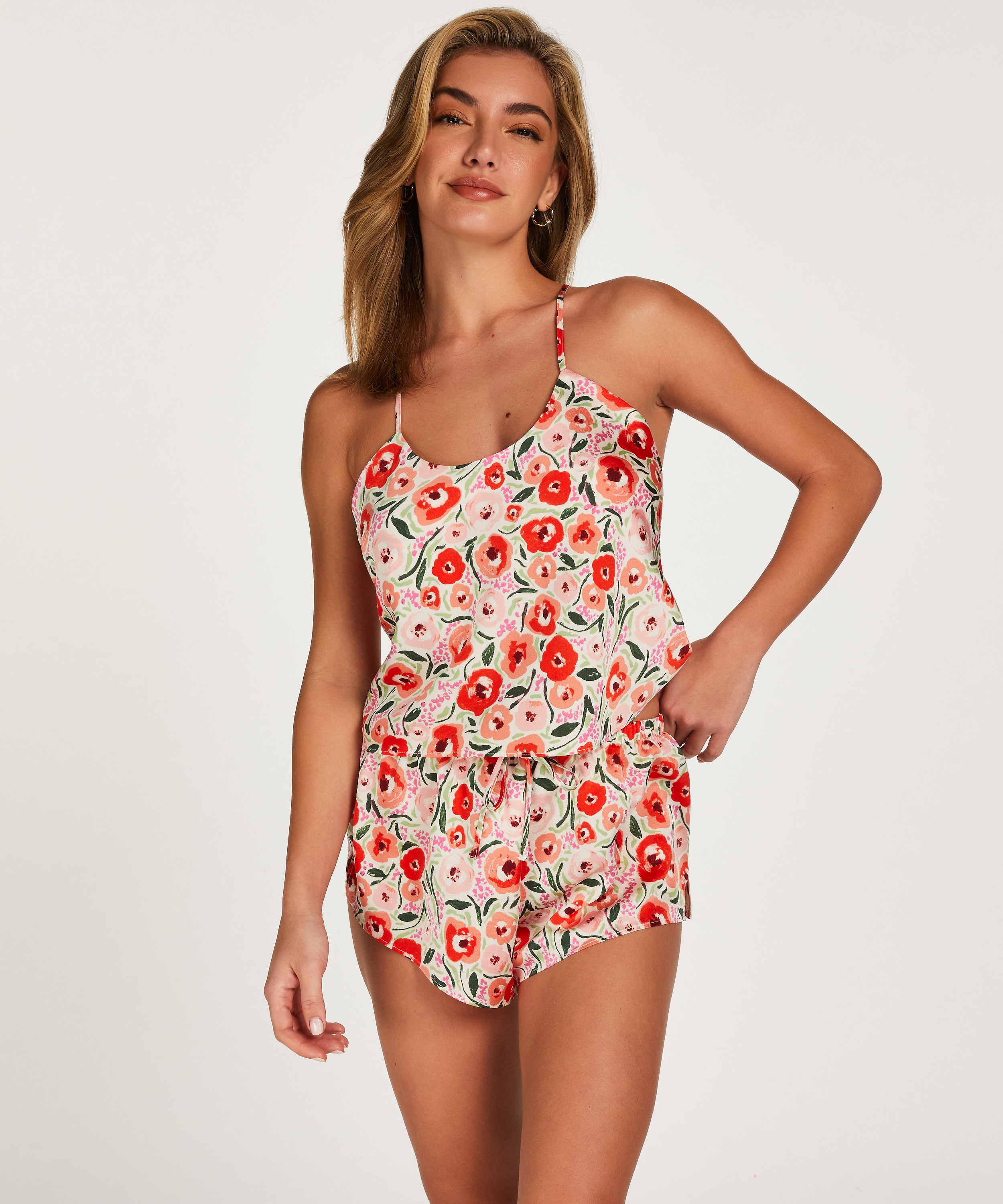 Satinshorts, Vit, main