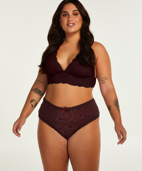 Brazilian V-shape Curvy, röd