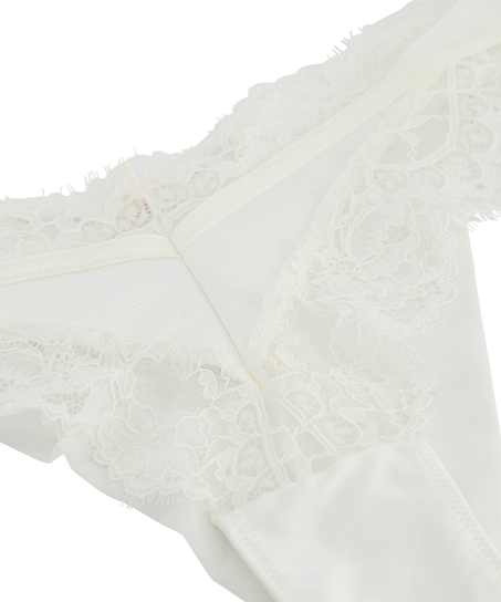 Erika högt skuren brazilian-trosa, Vit