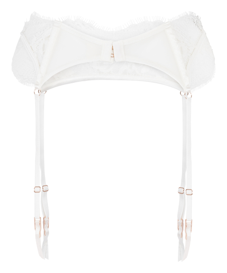 Strumpeband Tiah, Vit