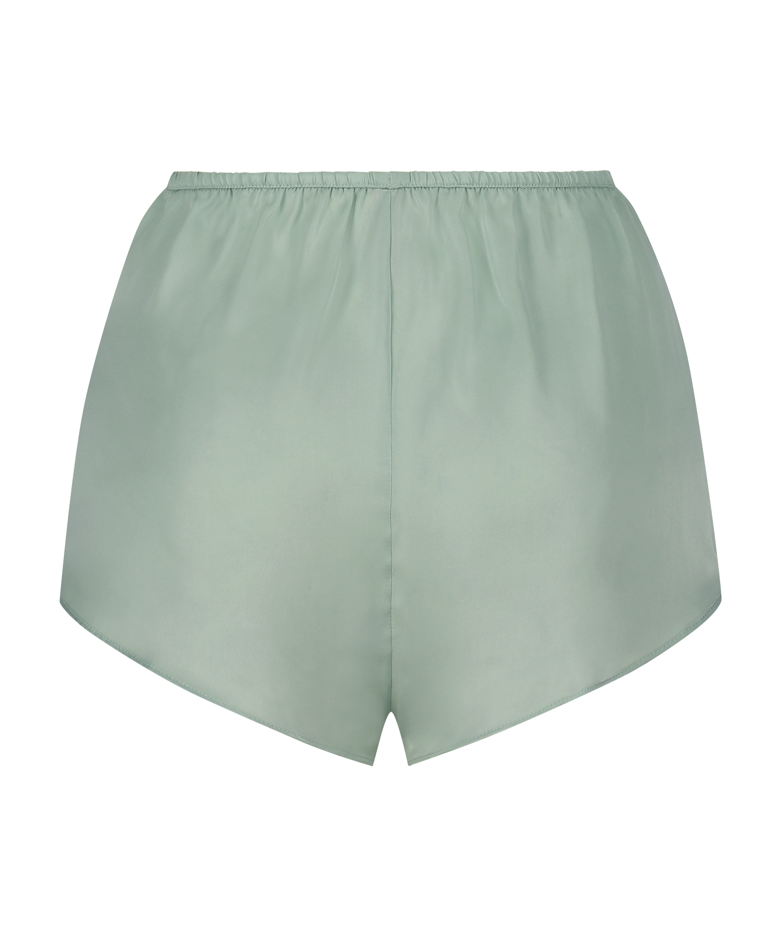 Pyjamasshorts Satin Marcela, grön, main