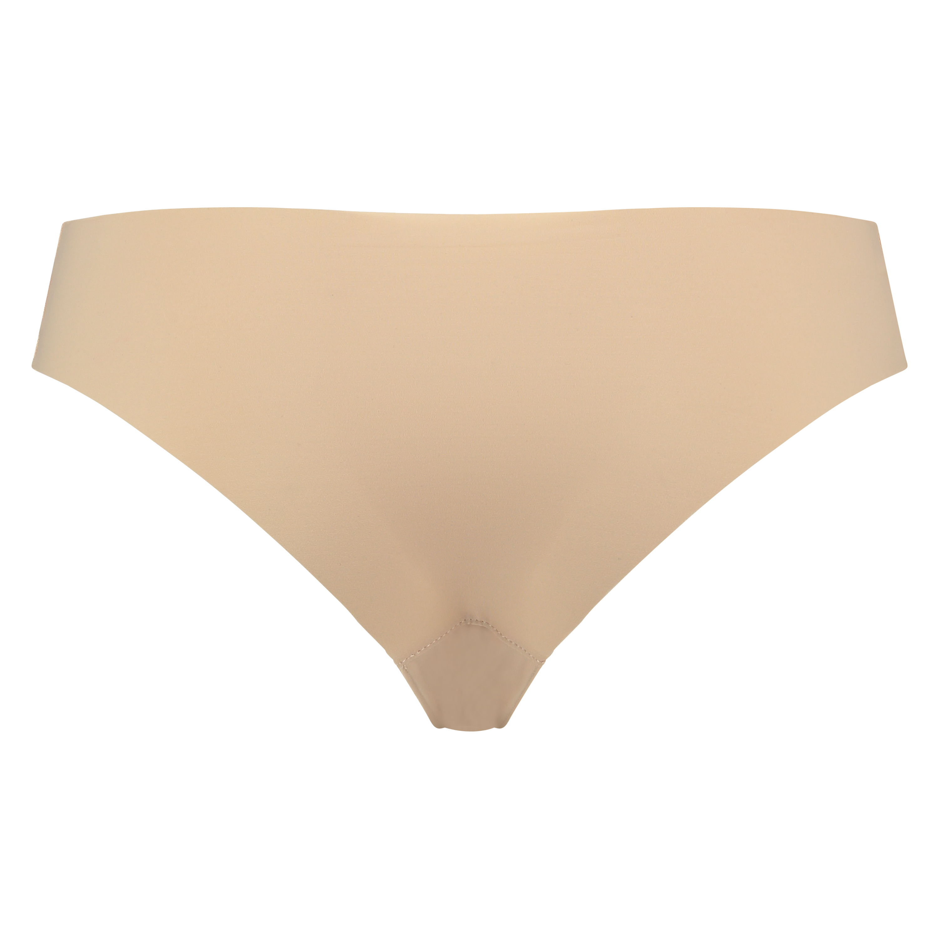 Brazilian-trosa Invisible i bomull, Beige, main