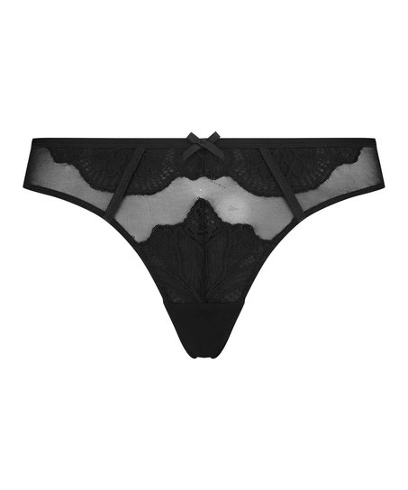 Mel stringtrosa I AM Danielle, Svart