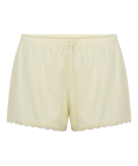 Pointelle-shorts, Gul