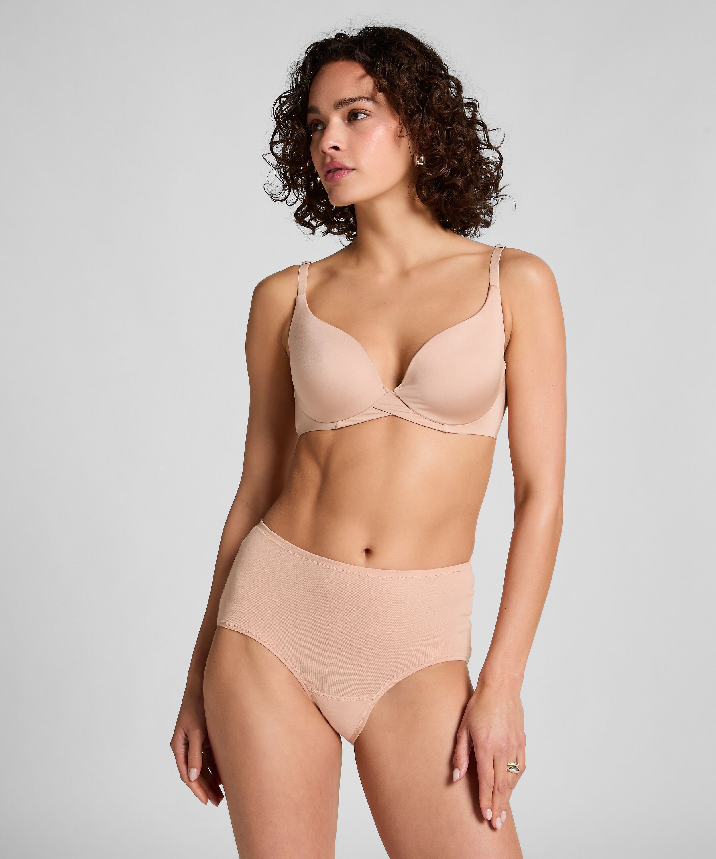 Midi superslip, Beige