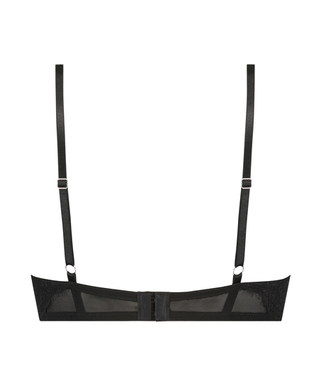 Jolie formpressad behå med bygel, Svart