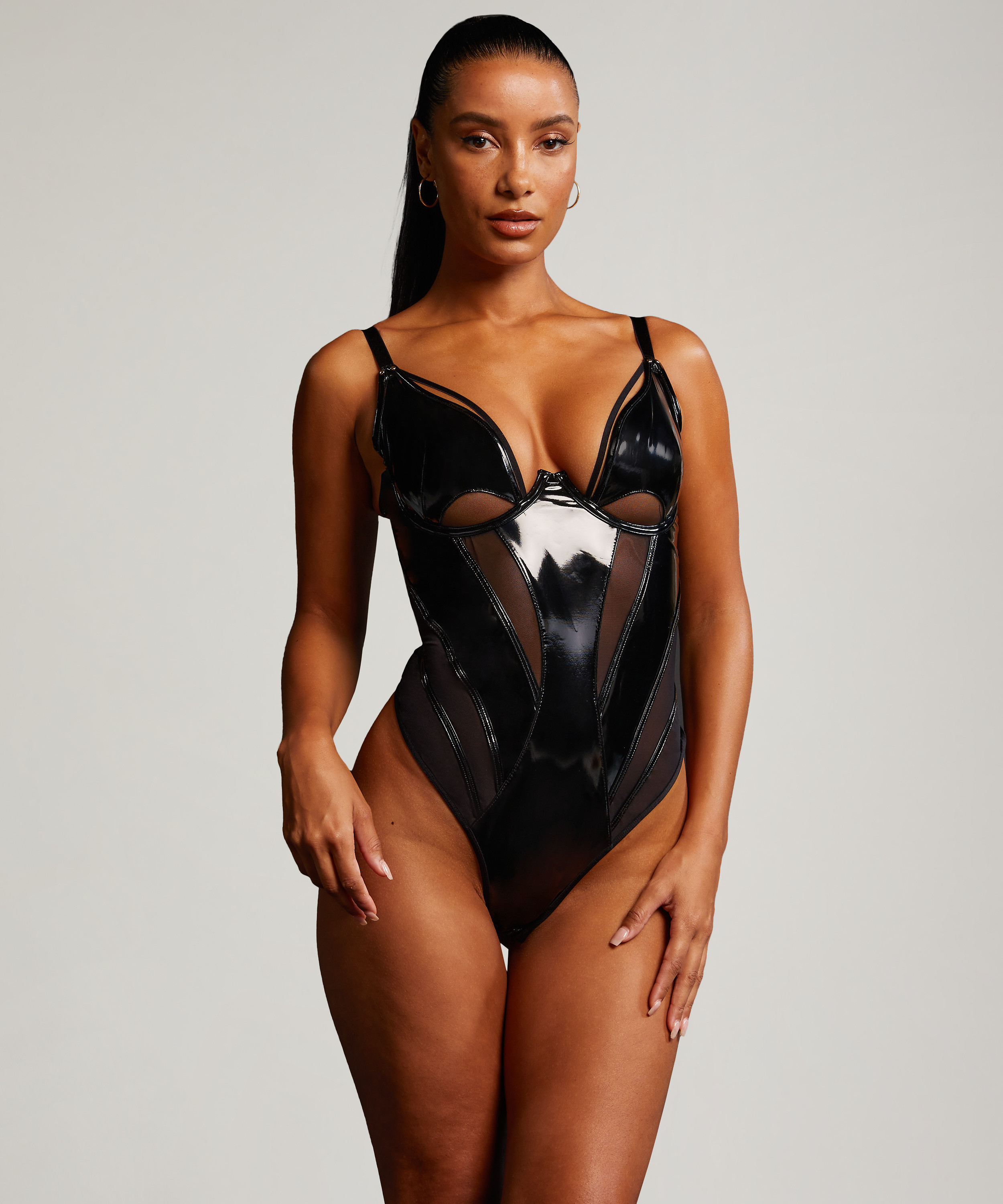 Seductress-body, Svart, main