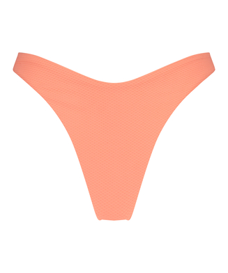 Peachy högt skuren bikiniunderdel, Orange