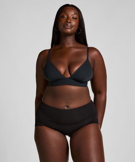 Superslip Maxi spets, Svart