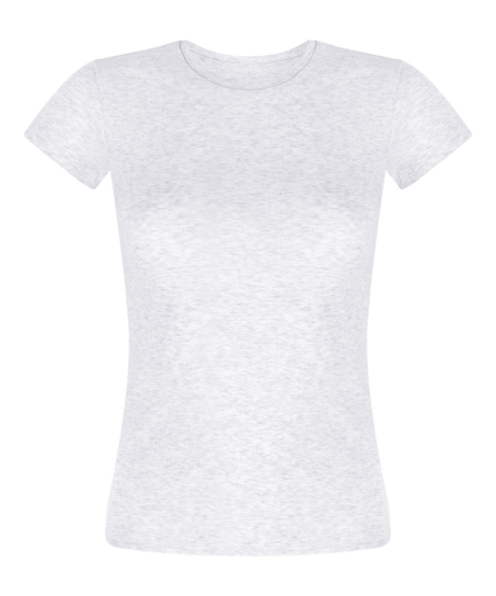 Pointelle-topp, Grå