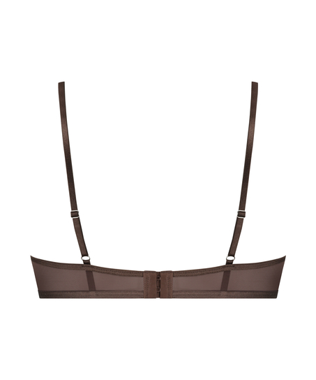 Icke formpressad bygel-bh Isabelle, Brun