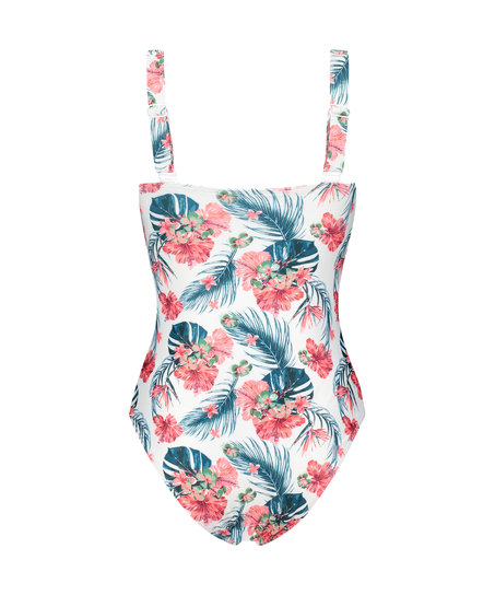 Vintage baddräkt, Vit