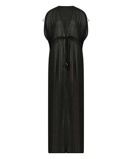 Sheer Kimono, Svart