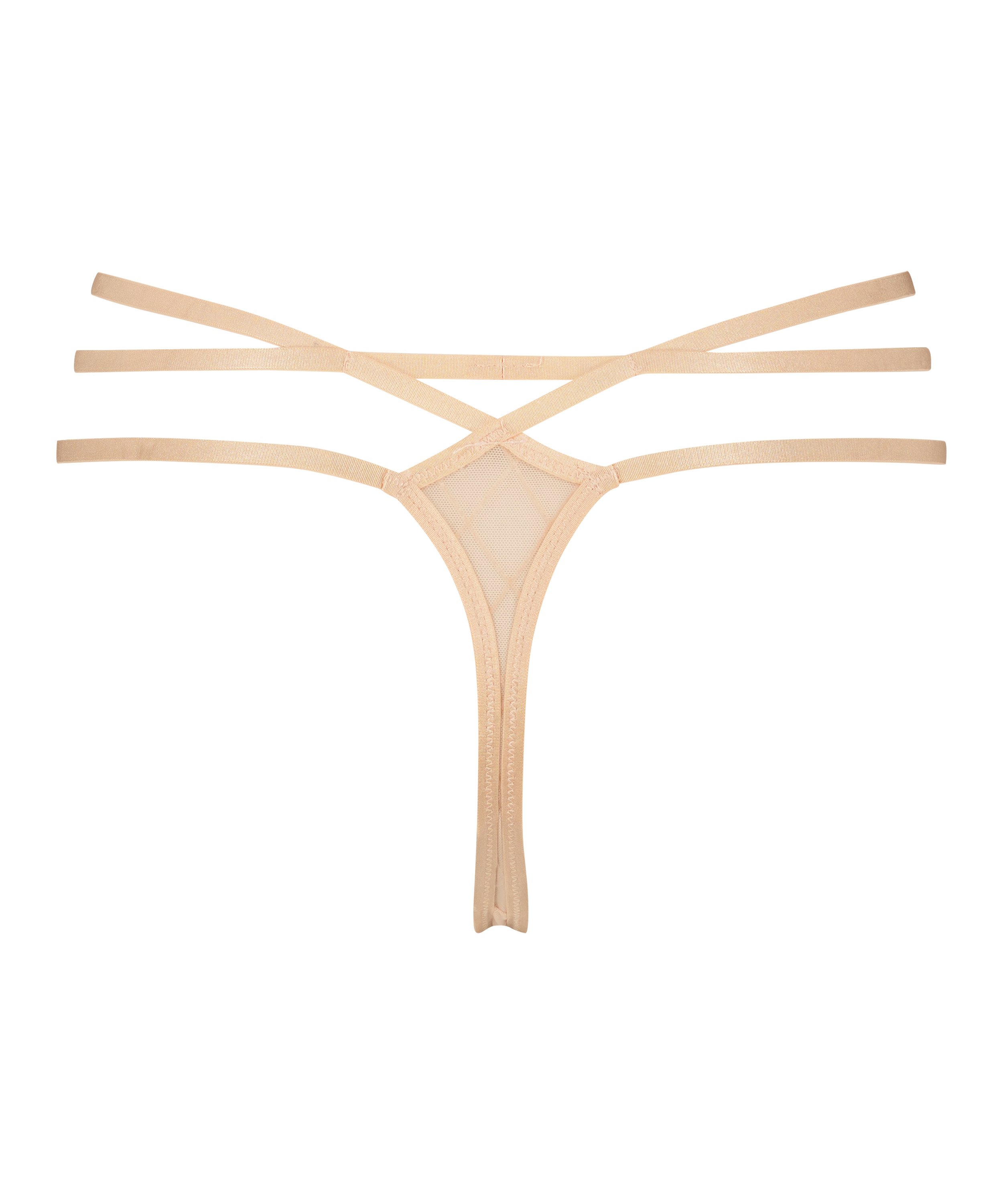 Kylie stringtrosa, Beige, main