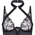 Olivia icke-formpressad bygel-bh, Svart