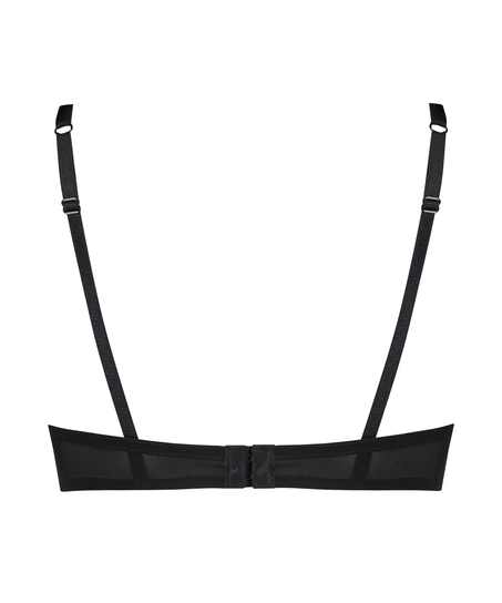 Yves formpressad maximizer-bygel-bh, Svart