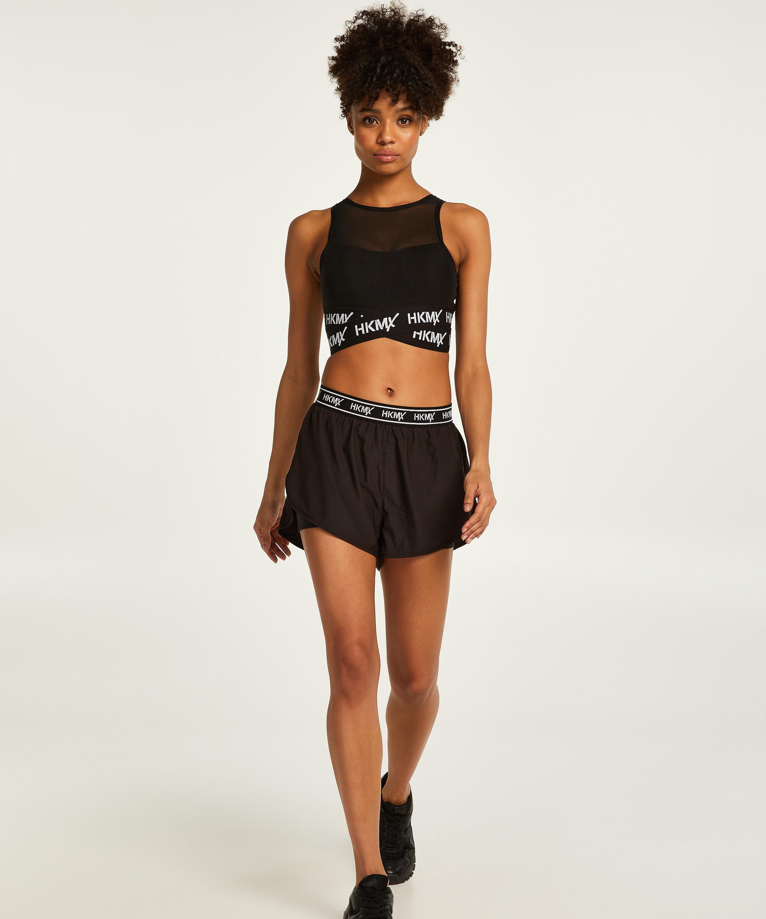 Tr&auml;ningsshorts HKMX, Svart, main