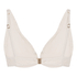 bikinitopp med bygel Crochet, Vit