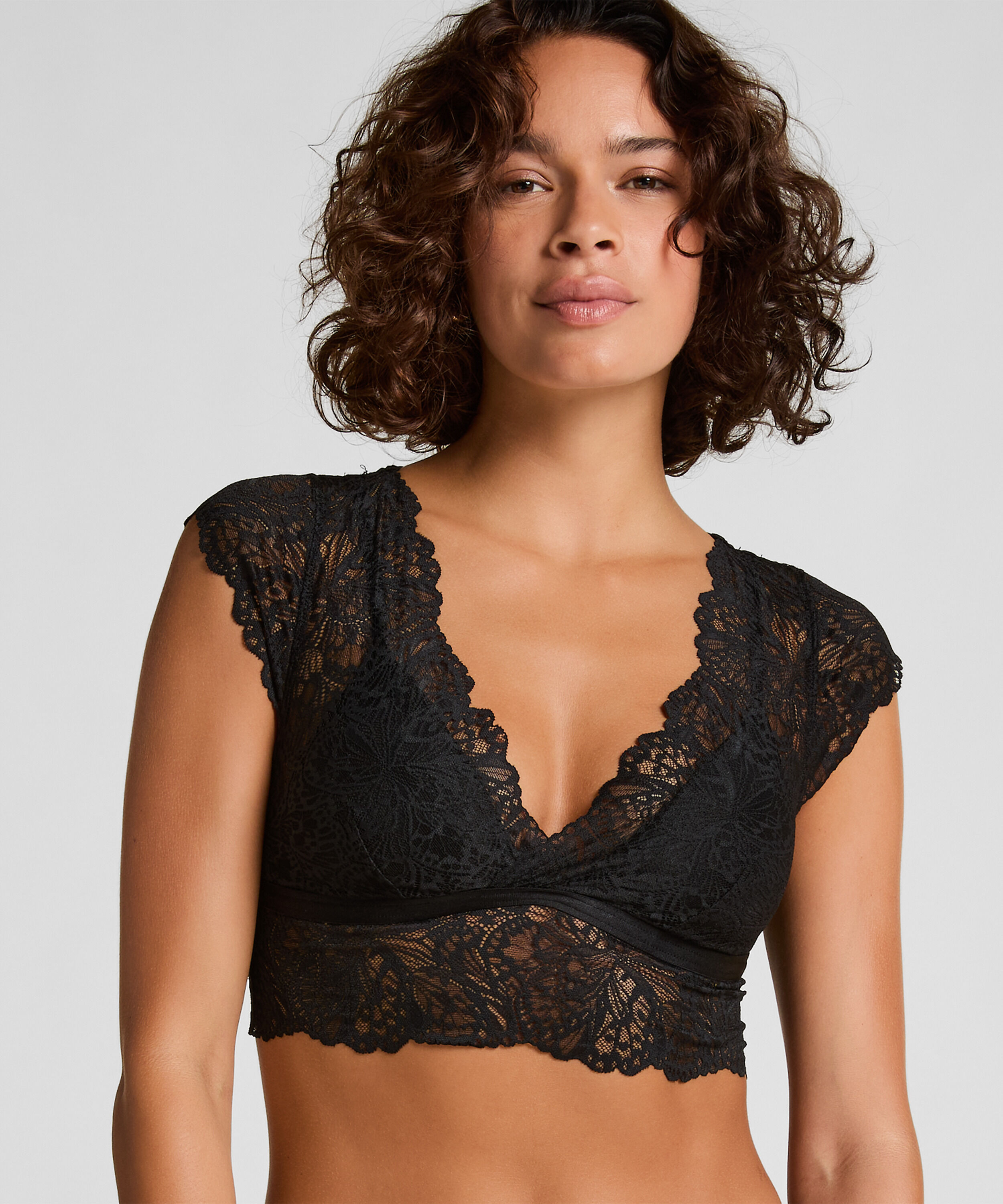 Posie bralette, Svart