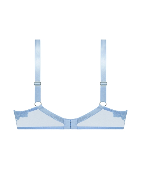 Icke-formpressad bygel-bh Isabella, Blå
