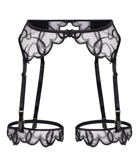 Olivia strumpebandsh&aring;llare, Svart