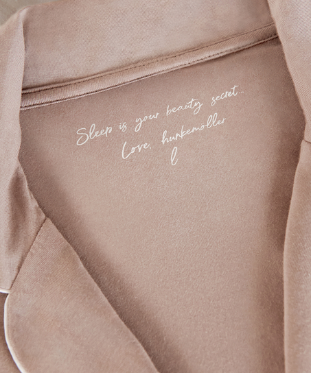 Långärmad jerseyjacka Essential, Beige