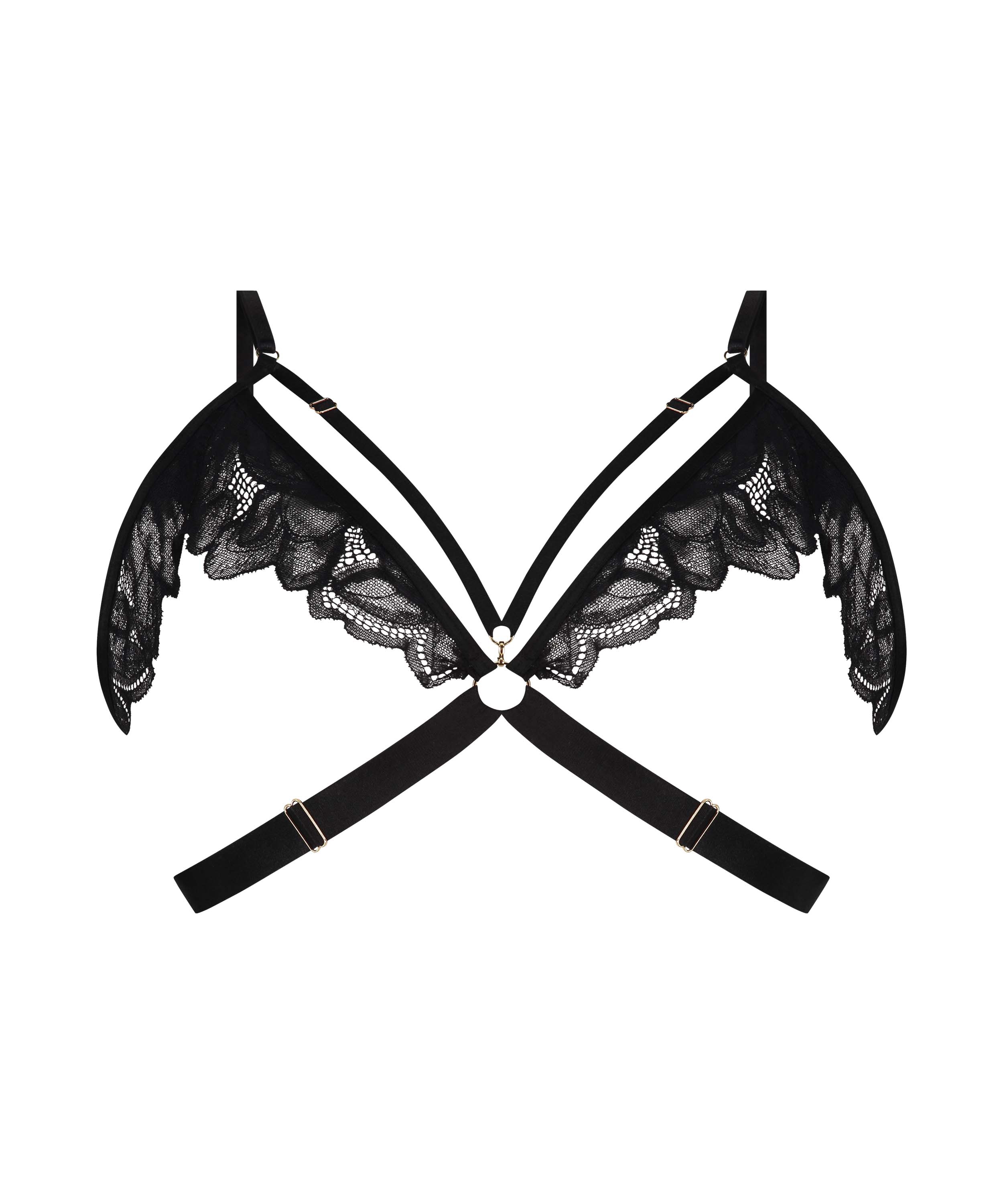 Bralette Billie, Svart, main