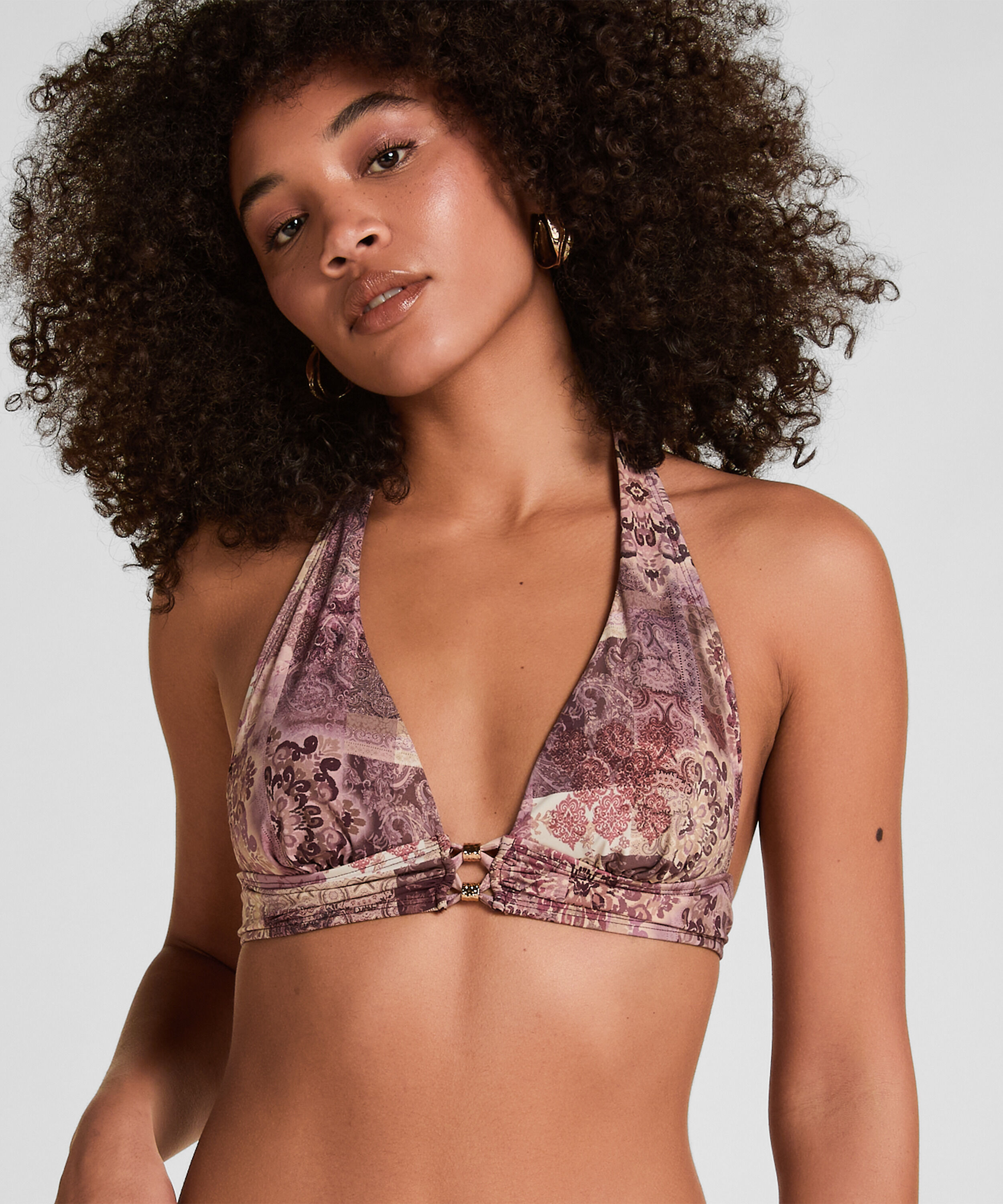 Triangle Bikini Top Ibiza, Lila