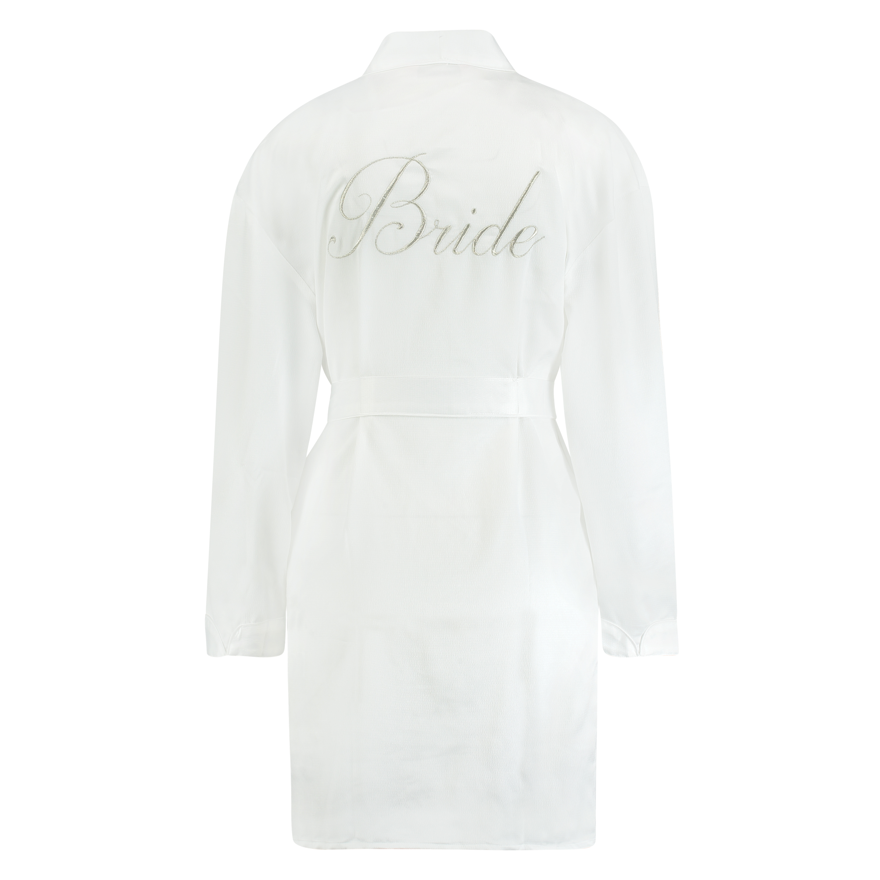 Kimono Satin Bridal, Vit, main