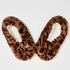 Ballerinatofflor Leopard, Brun