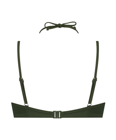 Luxe formpressad bikini&ouml;verdel med bygel, Gr&ouml;n