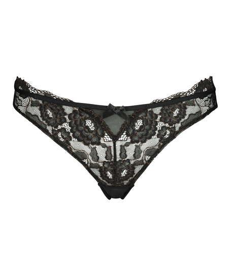 Chloe h&ouml;gt skuren braziliantrosa, Svart