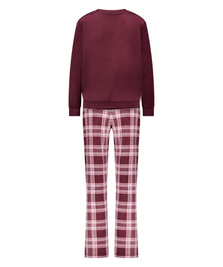Pyjamasset Velours, Lila