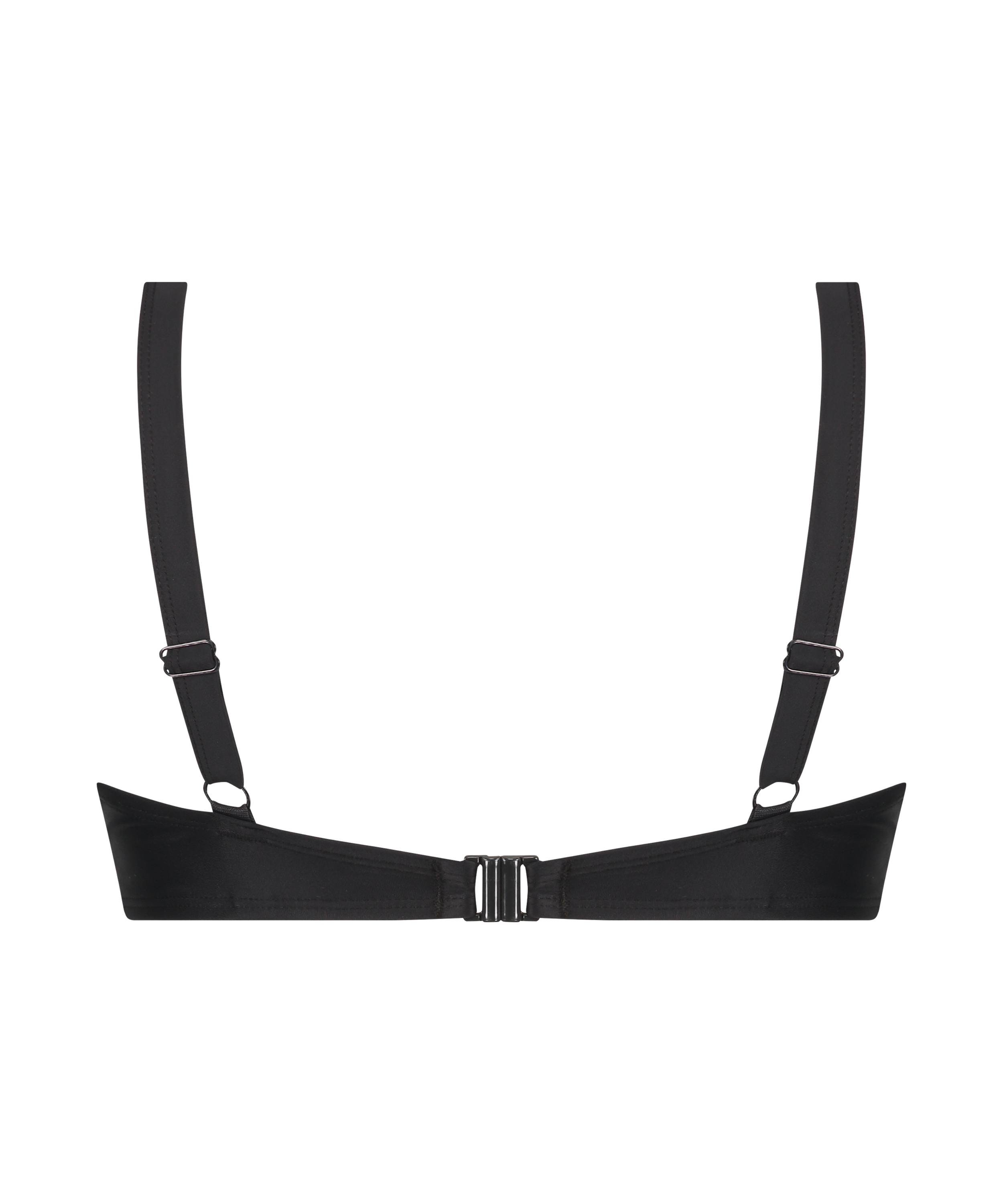 Luxe icke-formpressad bikiniöverdel med bygel, Svart, main