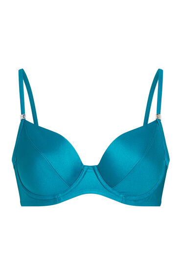 Icke-vadderad bikiniöverdel med bygel Aqua