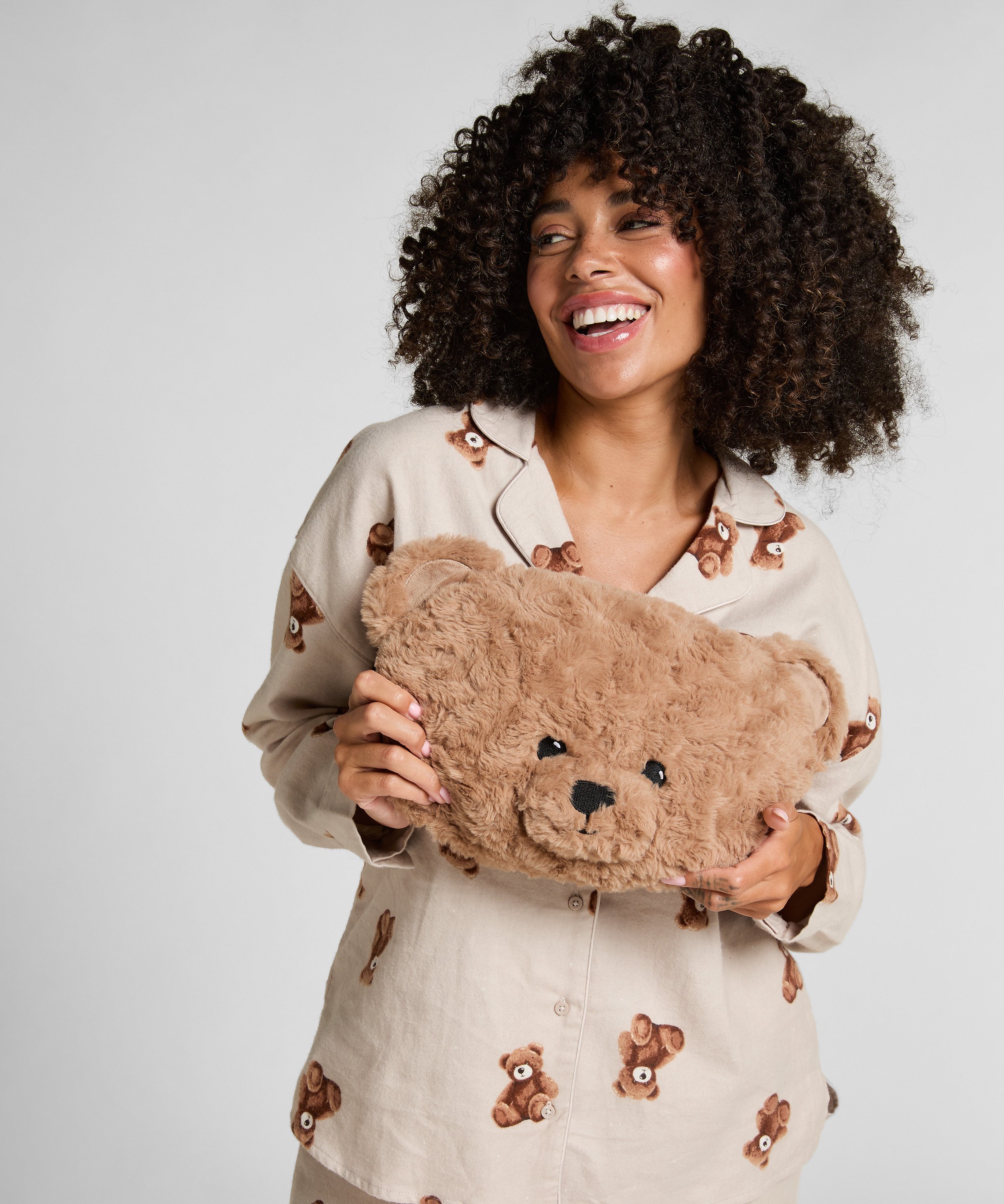 Varmvattenflaska, Beige, main