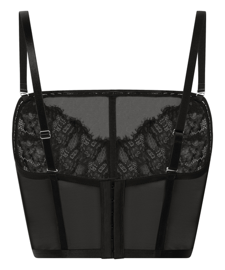 Odette bustier, Svart