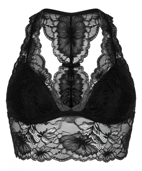 Bralette Stormi, Svart