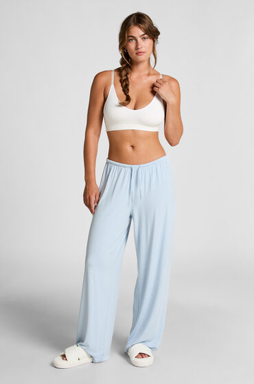 Hunkemöller Jersey-byxor Blå