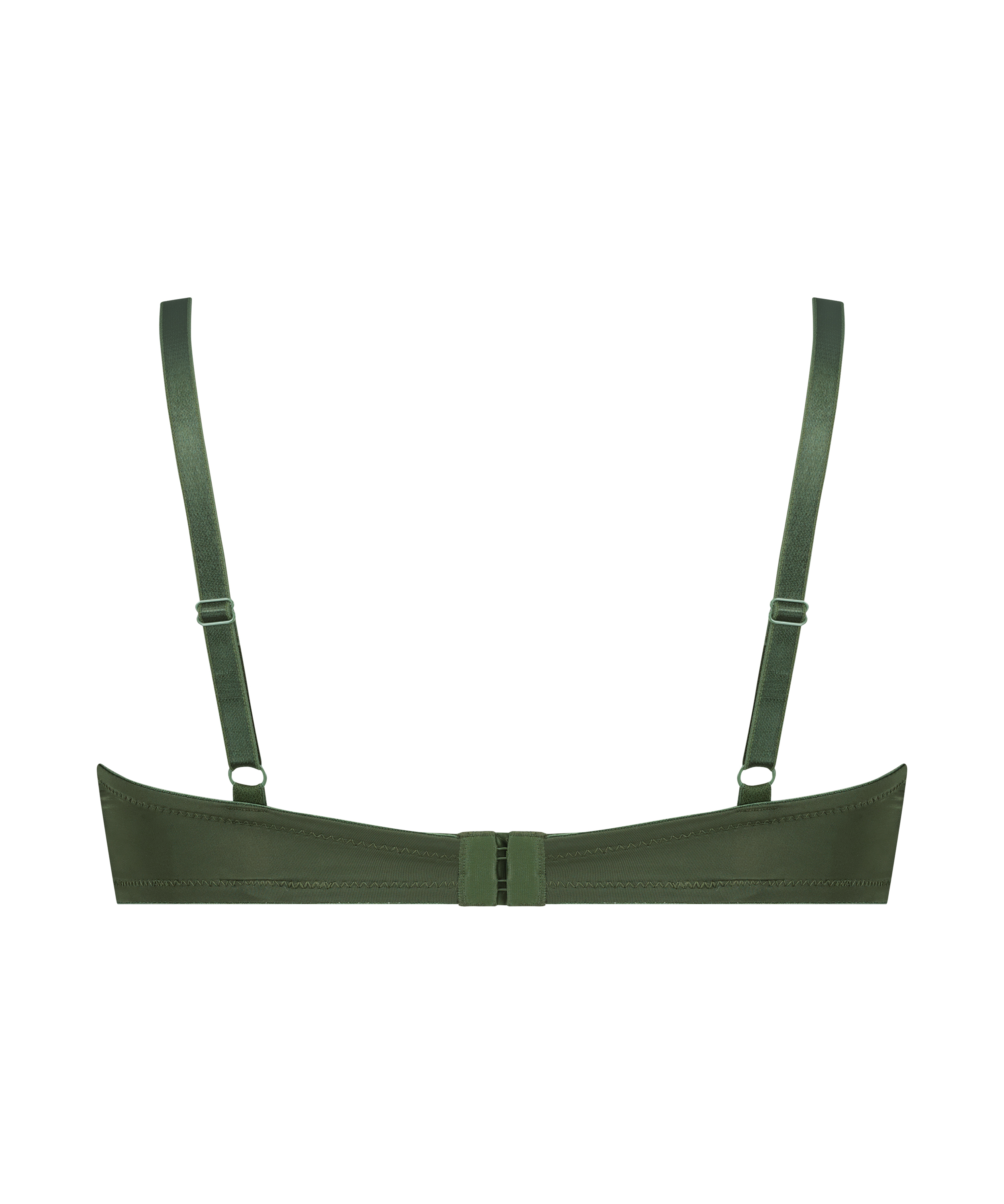 Formpressad bygel-bh Plunge, Gr&ouml;n, main